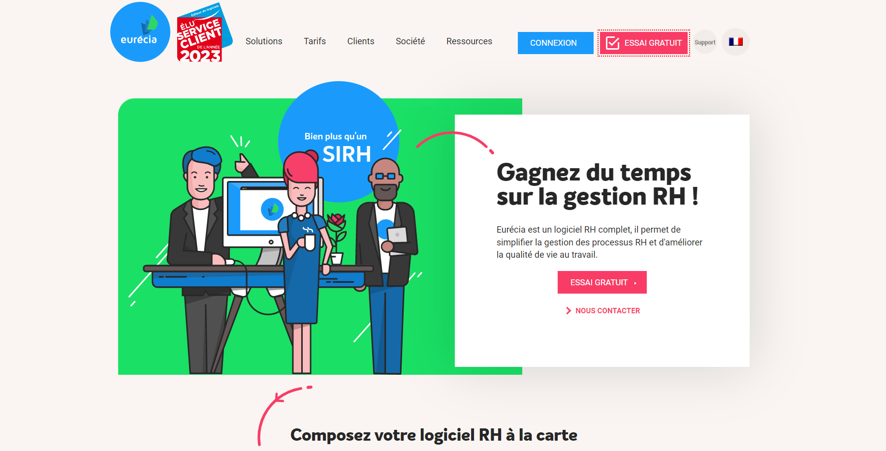 Logiciel RH Eurécia