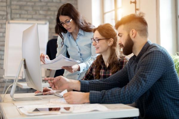 une équipe productive